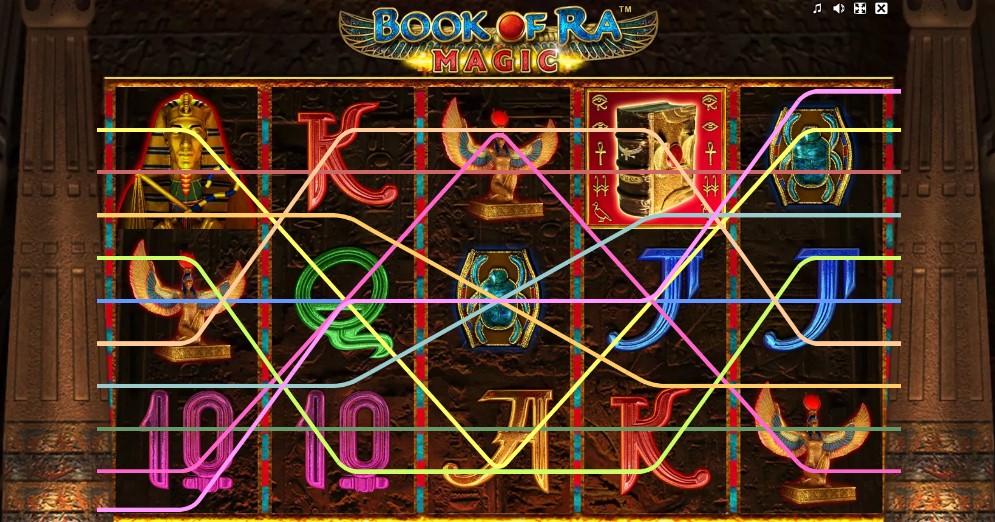 Book of Ra Magic Slot Bild